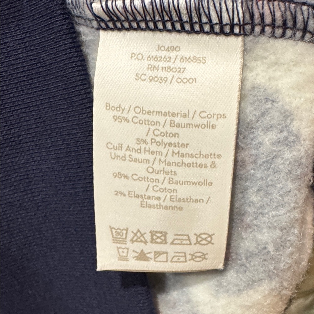 Boden Navy Sweatshirt with Unicorn & Union Jack Design - Picture 4 of 4